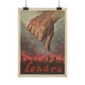 "Londra" WWII Italian poster – mockup 8