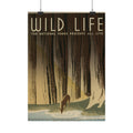 "Wild Life – The National Parks Preserve All Life" – 1940 WPA Poster, Historicalee reproduction print