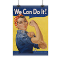 „We Can Do It!“ – Amerikanisches Propagandaplakat aus dem Zweiten Weltkrieg