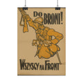 "Do Broni! Wszyscy na Front" 1920 Polish poster – mockup 7