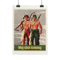 "Together Always" Cold War American poster – interior mockup 2